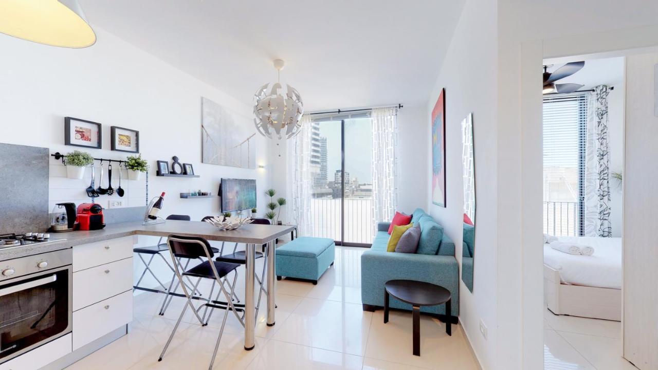 Stylish 1Br Flat For 4 Ppl In Allenby By Holyguest Tel Aviv Exteriör bild